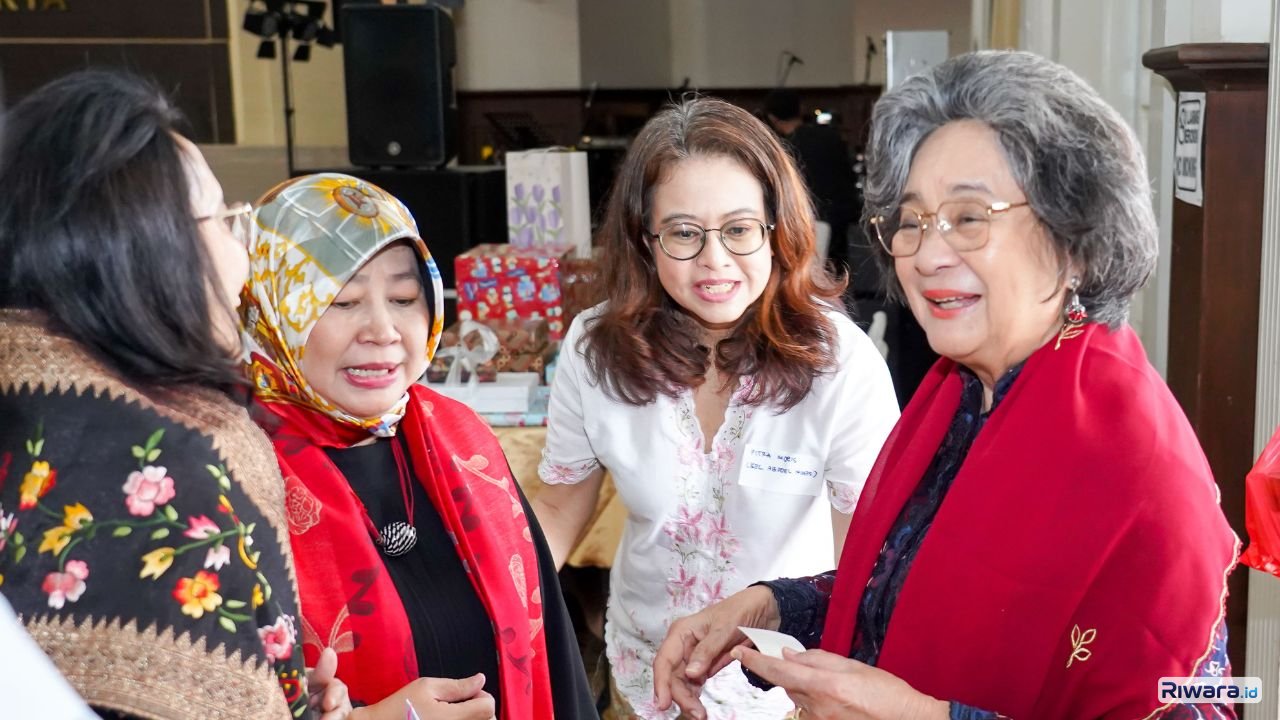 Ketua Umum Ikatan Keluarga Pahlawan Nasional Indonesia Meutia Farida Hatta Swasono  dalam acara Family Gathering IKPNI 2026 di Jakarta Sabtu 24 Mei 2026